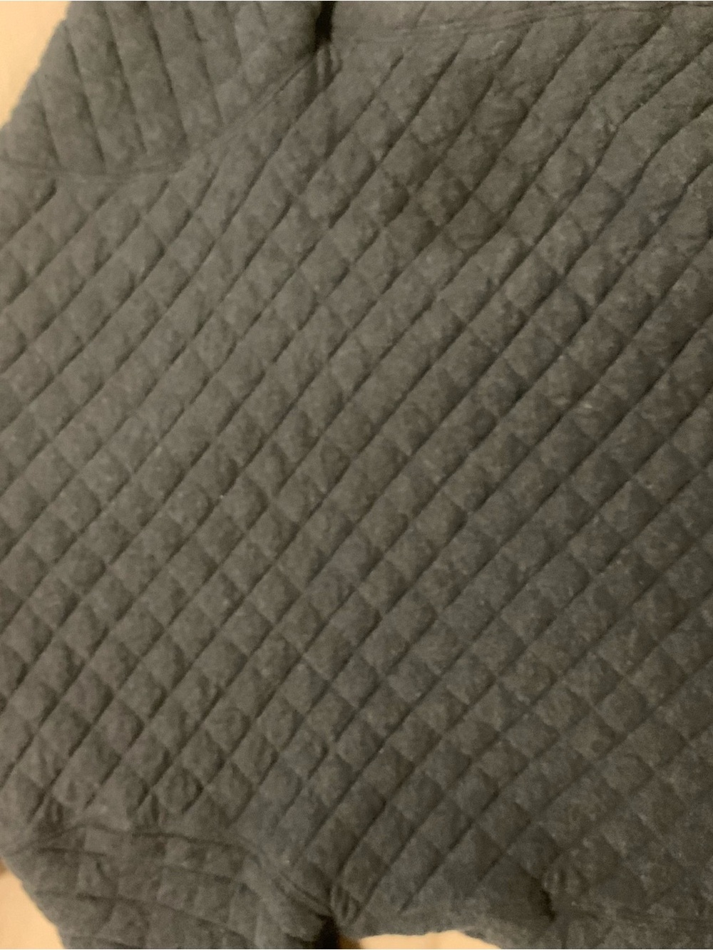 Club Monaco Quilted Black Bedcover